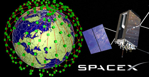 جوجل تعتزم تمويل مشروع أقمار “سبيس إكس” الصناعية للإنترنت فائق السرعة