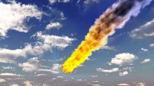 How to predict what height meteors explode at