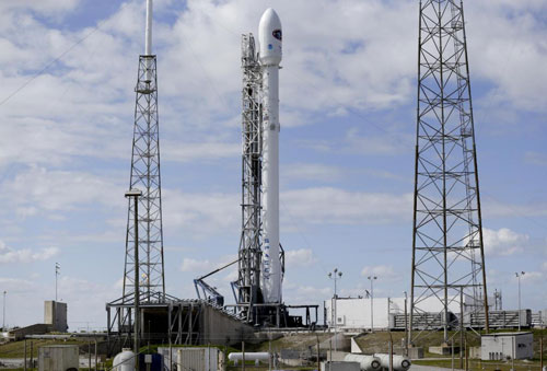 SpaceX rocket blasts off to put weather satellite into deep space