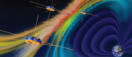 4 nouveaux satellites pour étudier les mystères du champ magnétique terrestre
