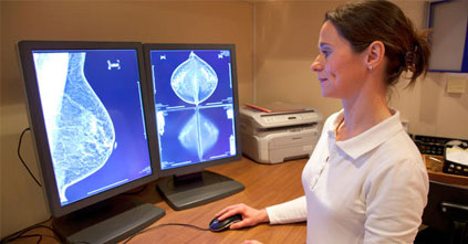 3-D technology detects 40 percent more breast cancers than mammography