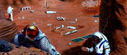 La Nasa lance un concours internet pour concevoir les futures maisons martiennes