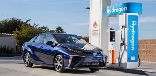 تويوتا تكشف عن سيارة صديقة للبيئة تعمل بالهيدروجين