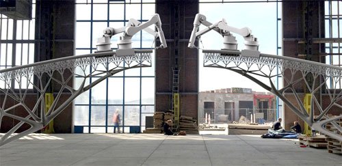 هولندا تبني أول جسر بتقنية "الطباعة المجسمة"