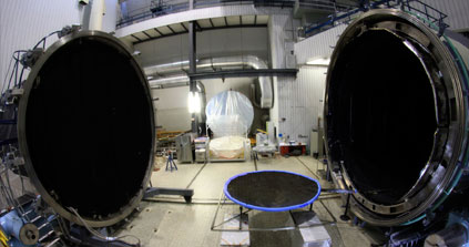 Une nouvelle chambre à vide pour tester les engins spatiaux