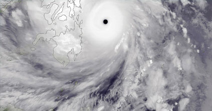 Long-Term Study Links Warmer Ocean Temperatures to Typhoon Intensity