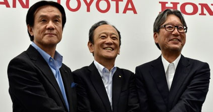 Honda, Nissan And Toyota Commit To Greener Future For Cars