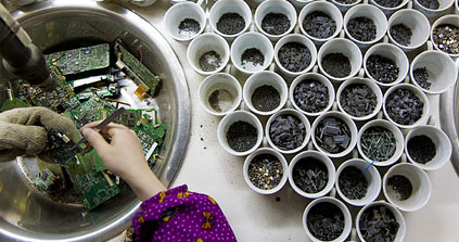 Bientôt de l’électronique jetable et biodégradable