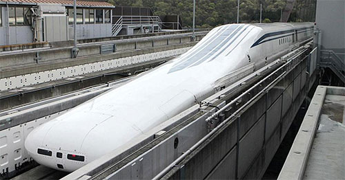 اليابان...انشاء أول محطة قطارات تسير على وسادة مغناطيسية