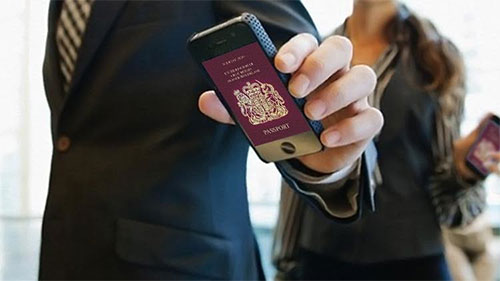 الهواتف الذكية يمكن أن تحل مكان جواز السفر