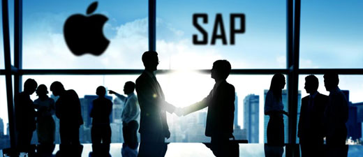 Apple s'allie à l'allemand SAP pour accélérer son développement en entreprise