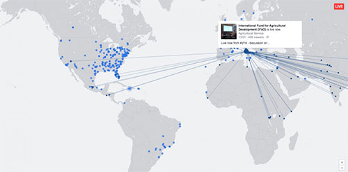 "فيسبوك" يطلق ميزة Live Map