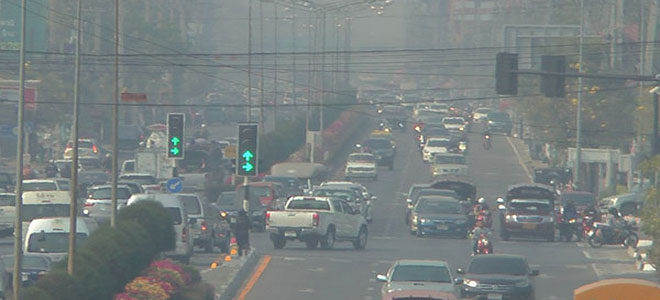 تلوث الهواء في بانكوك يصل إلى درجة "غير صحية "